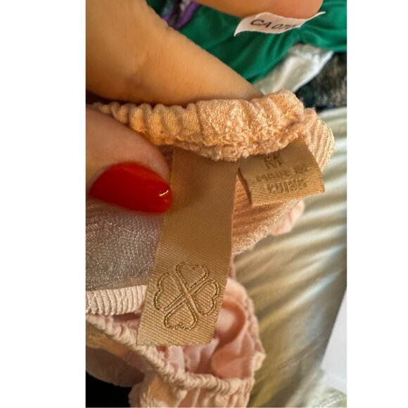 Long sleeve pink Babydoll Dress - Picture 6 of 6